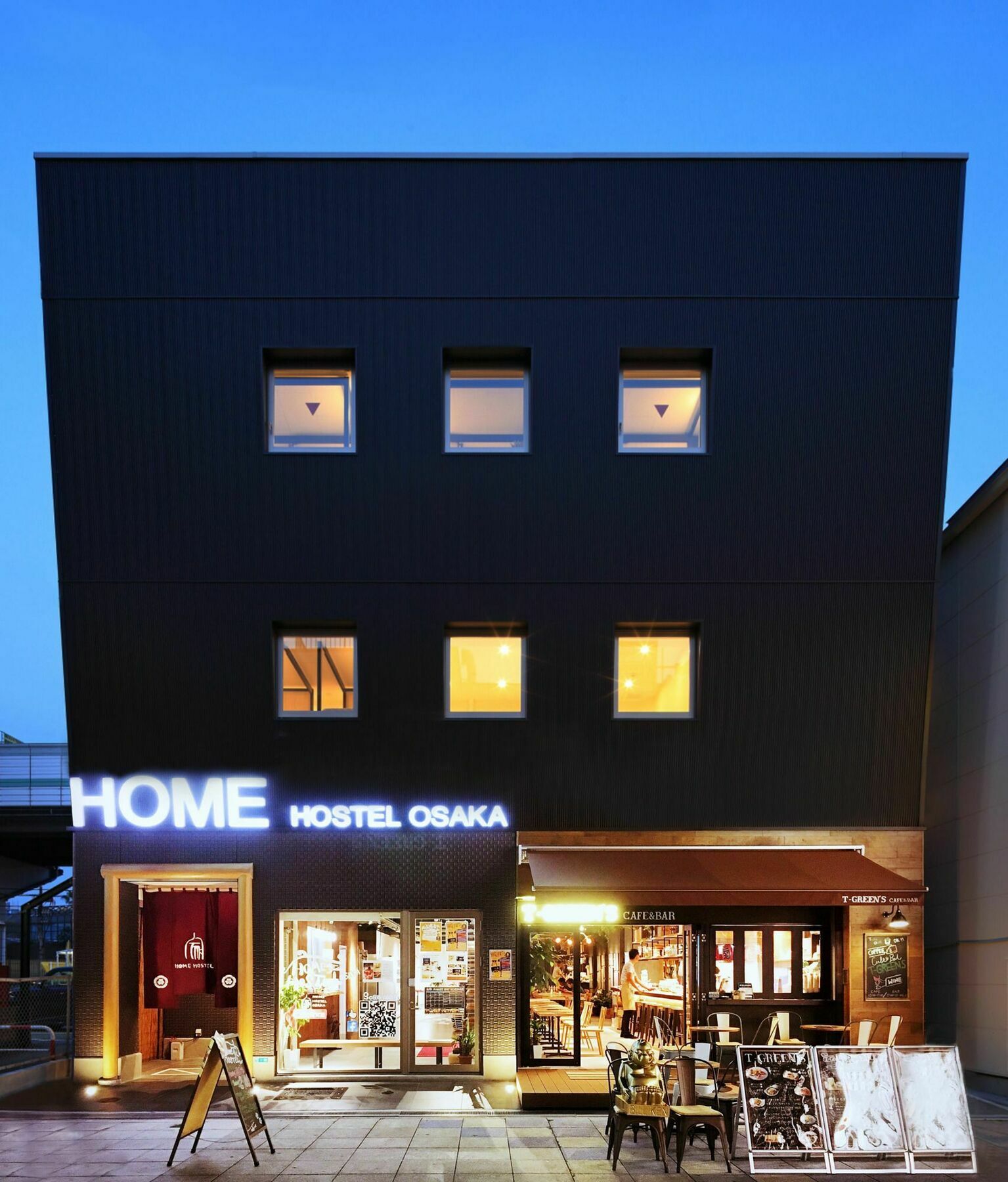 Home Hostel Осака Екстер'єр фото